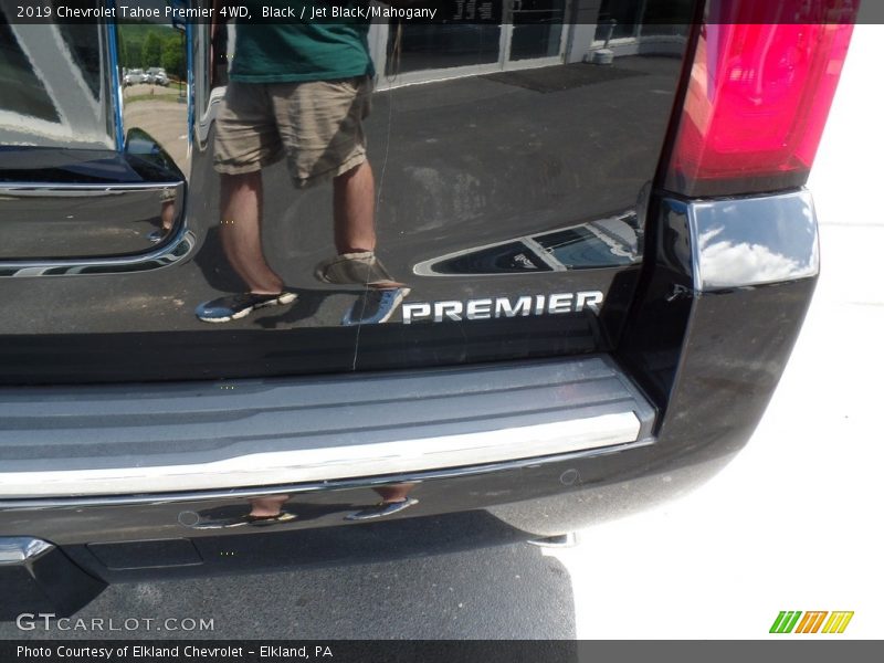 Black / Jet Black/Mahogany 2019 Chevrolet Tahoe Premier 4WD