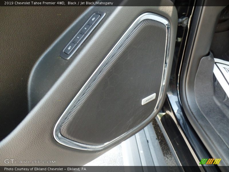 Black / Jet Black/Mahogany 2019 Chevrolet Tahoe Premier 4WD