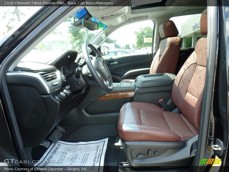 Black / Jet Black/Mahogany 2019 Chevrolet Tahoe Premier 4WD