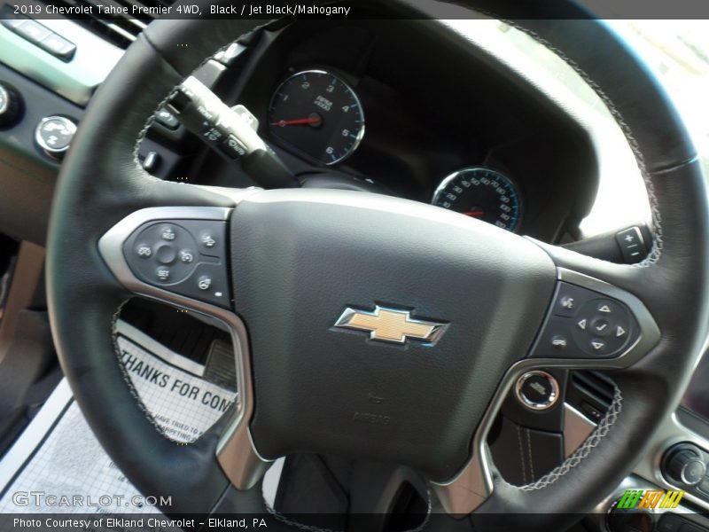 Black / Jet Black/Mahogany 2019 Chevrolet Tahoe Premier 4WD