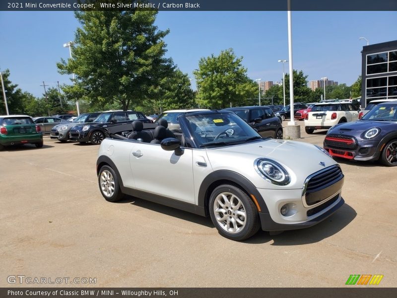 Front 3/4 View of 2021 Convertible Cooper