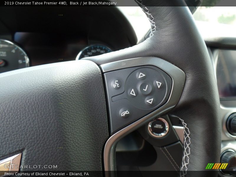 Black / Jet Black/Mahogany 2019 Chevrolet Tahoe Premier 4WD