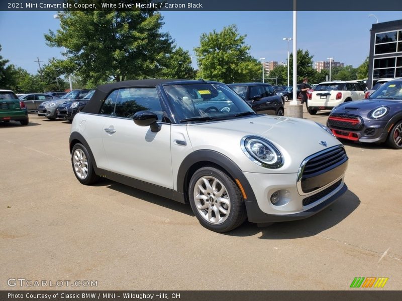  2021 Convertible Cooper White Silver Metallic