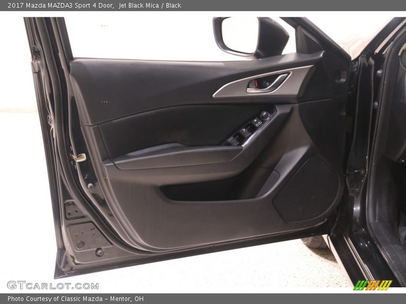Jet Black Mica / Black 2017 Mazda MAZDA3 Sport 4 Door