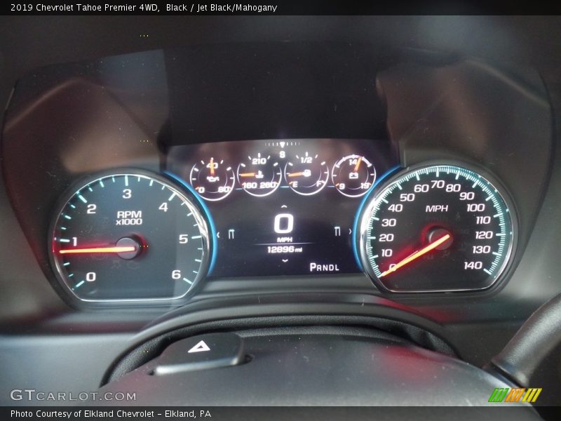Black / Jet Black/Mahogany 2019 Chevrolet Tahoe Premier 4WD
