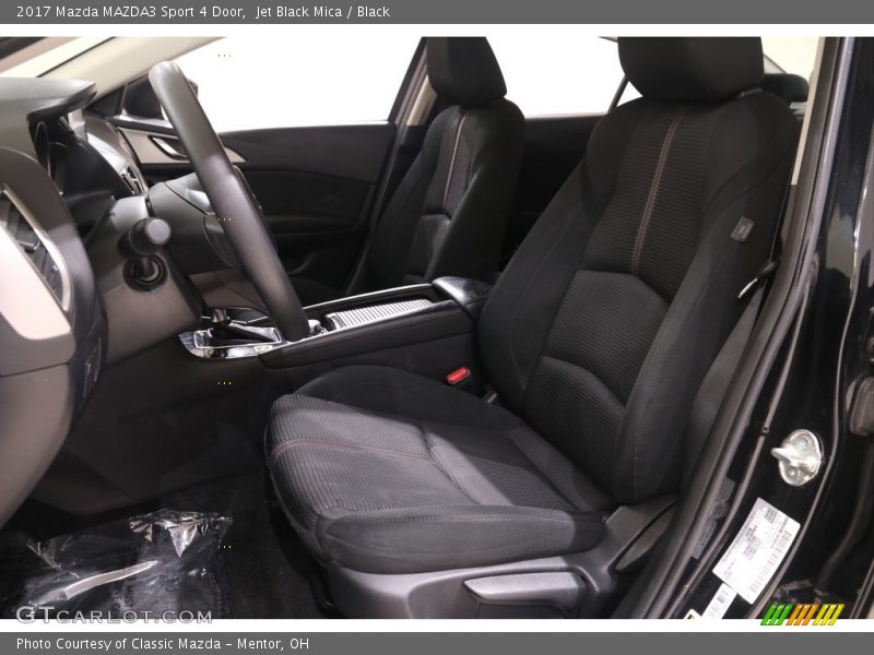 Jet Black Mica / Black 2017 Mazda MAZDA3 Sport 4 Door