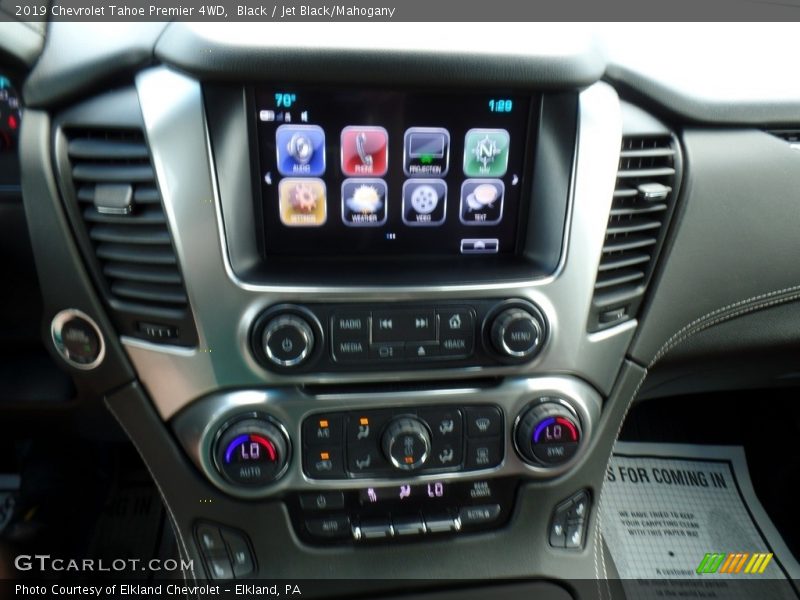 Black / Jet Black/Mahogany 2019 Chevrolet Tahoe Premier 4WD
