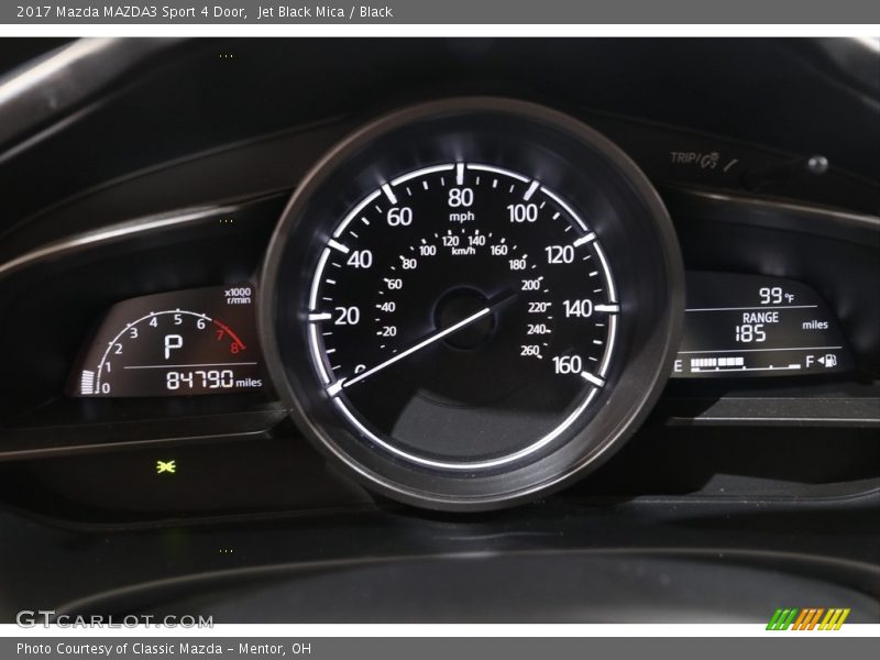 Jet Black Mica / Black 2017 Mazda MAZDA3 Sport 4 Door