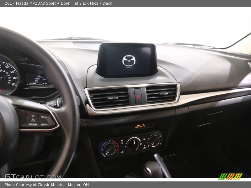 Jet Black Mica / Black 2017 Mazda MAZDA3 Sport 4 Door