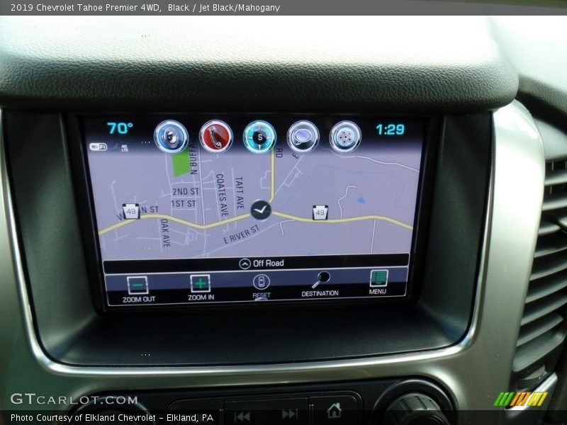 Black / Jet Black/Mahogany 2019 Chevrolet Tahoe Premier 4WD