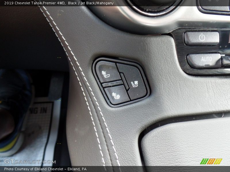 Black / Jet Black/Mahogany 2019 Chevrolet Tahoe Premier 4WD