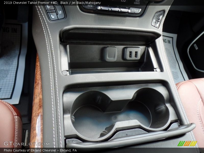 Black / Jet Black/Mahogany 2019 Chevrolet Tahoe Premier 4WD