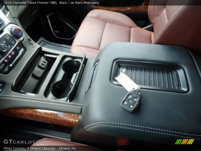Black / Jet Black/Mahogany 2019 Chevrolet Tahoe Premier 4WD