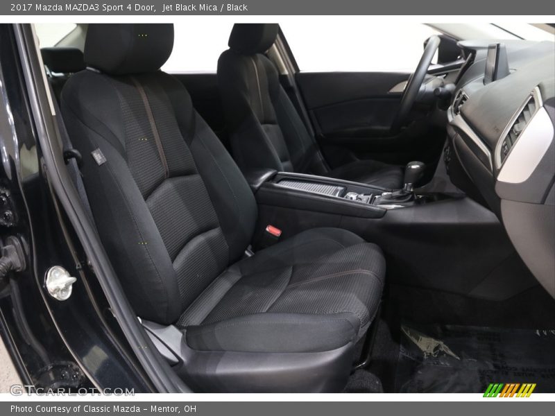 Jet Black Mica / Black 2017 Mazda MAZDA3 Sport 4 Door