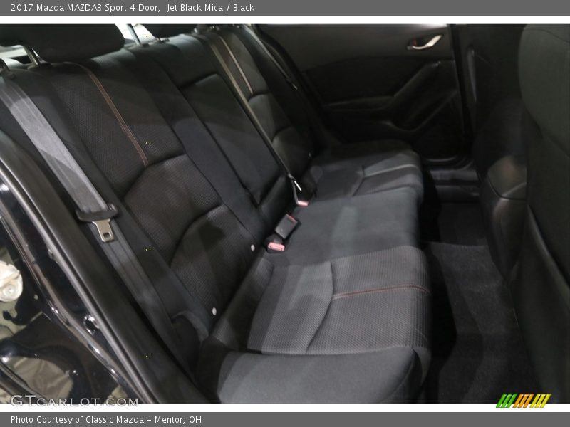 Jet Black Mica / Black 2017 Mazda MAZDA3 Sport 4 Door