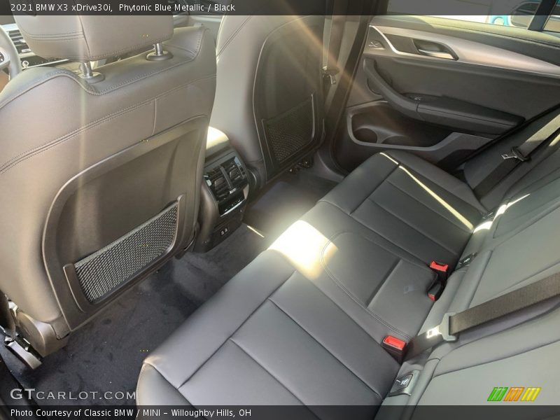 Phytonic Blue Metallic / Black 2021 BMW X3 xDrive30i