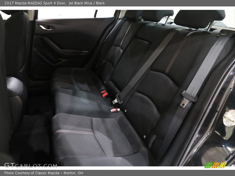 Jet Black Mica / Black 2017 Mazda MAZDA3 Sport 4 Door
