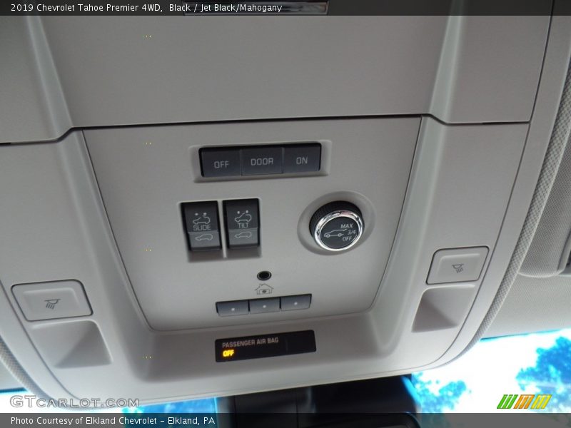 Black / Jet Black/Mahogany 2019 Chevrolet Tahoe Premier 4WD