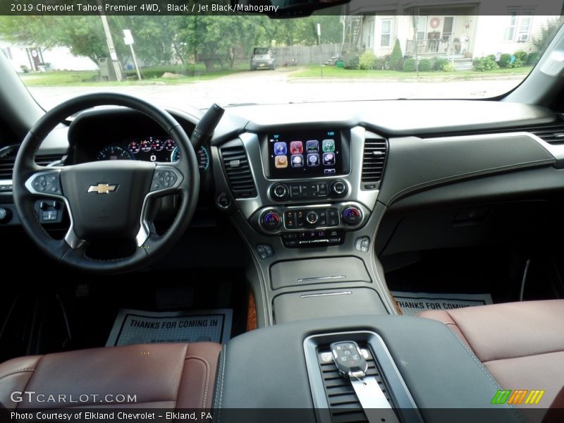 Black / Jet Black/Mahogany 2019 Chevrolet Tahoe Premier 4WD