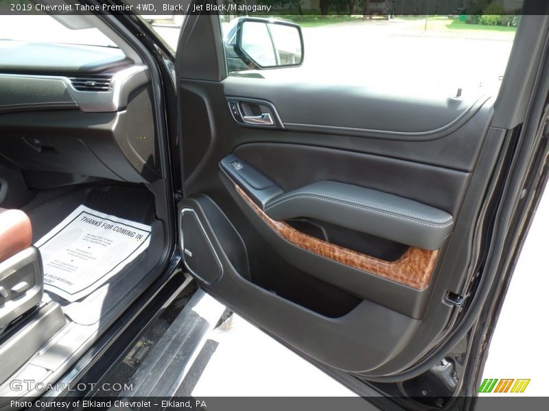Black / Jet Black/Mahogany 2019 Chevrolet Tahoe Premier 4WD