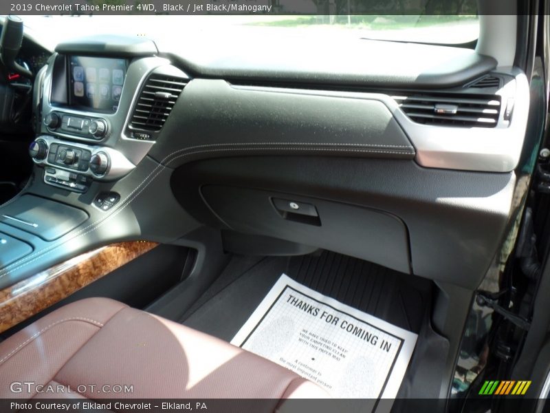 Black / Jet Black/Mahogany 2019 Chevrolet Tahoe Premier 4WD