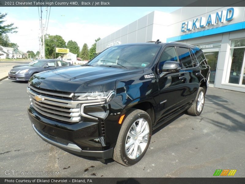 Black / Jet Black 2021 Chevrolet Tahoe High Country 4WD
