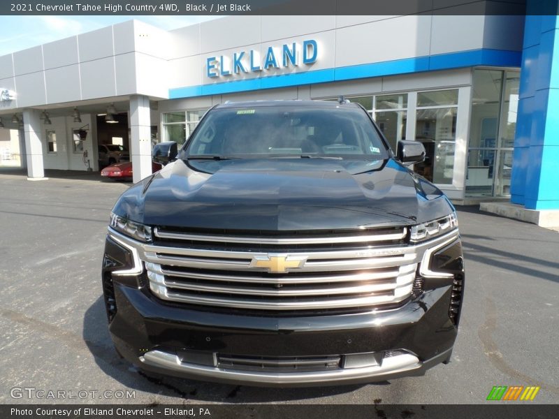 Black / Jet Black 2021 Chevrolet Tahoe High Country 4WD