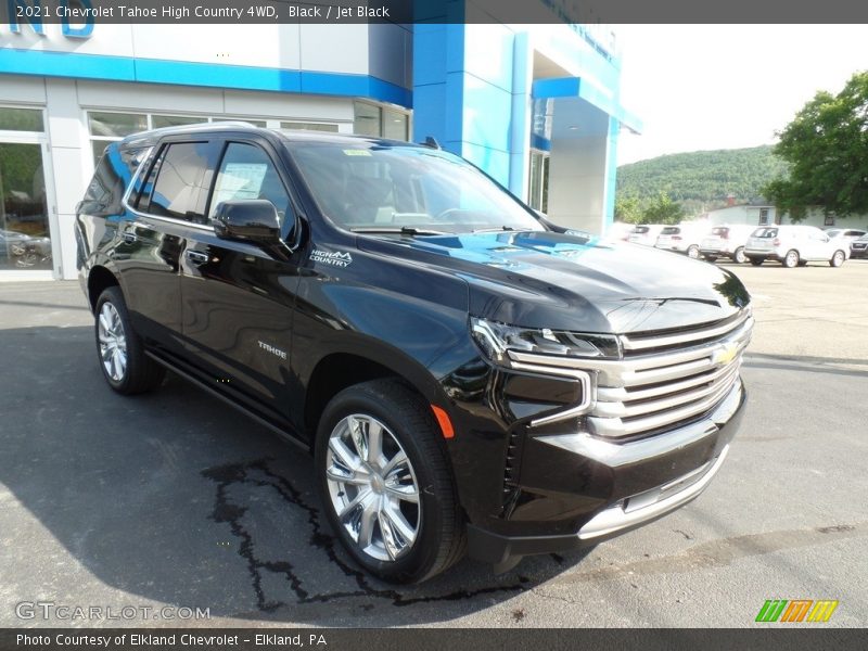 Black / Jet Black 2021 Chevrolet Tahoe High Country 4WD