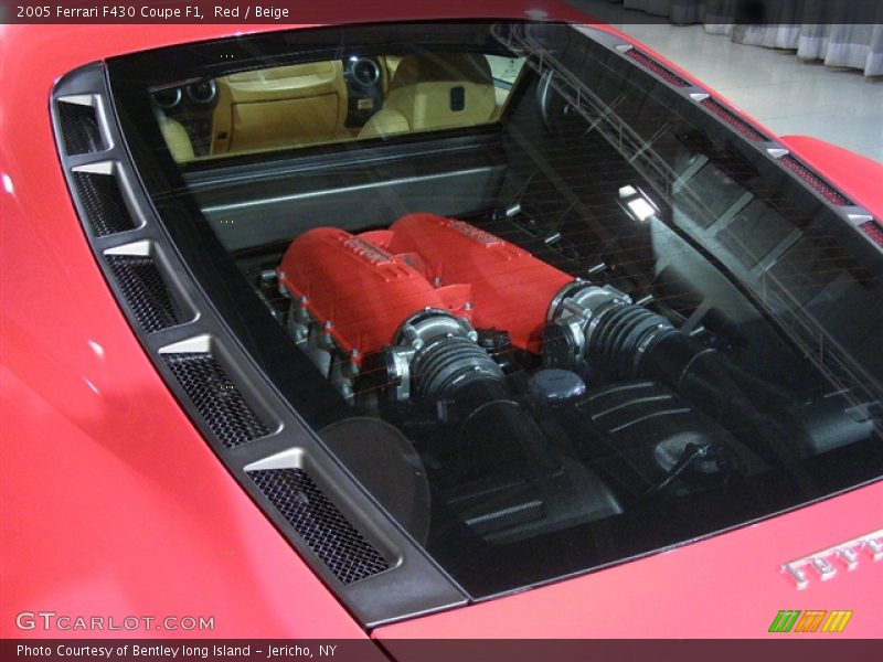 Red / Beige 2005 Ferrari F430 Coupe F1