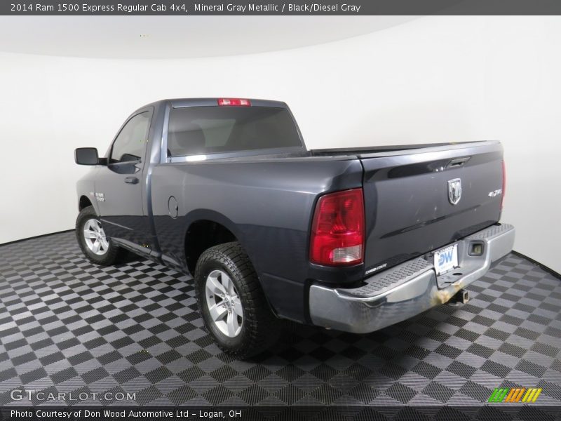 Mineral Gray Metallic / Black/Diesel Gray 2014 Ram 1500 Express Regular Cab 4x4