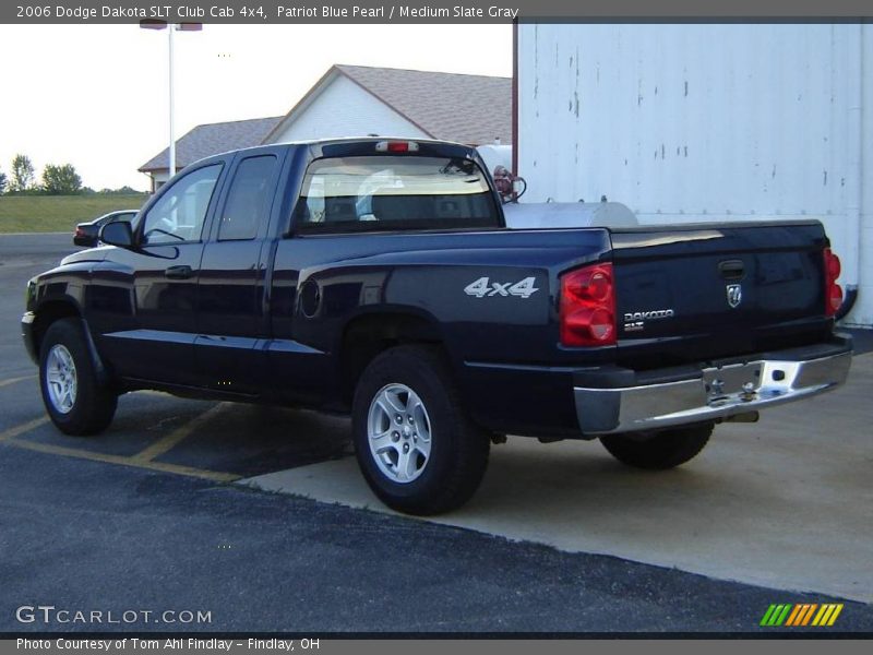 Patriot Blue Pearl / Medium Slate Gray 2006 Dodge Dakota SLT Club Cab 4x4