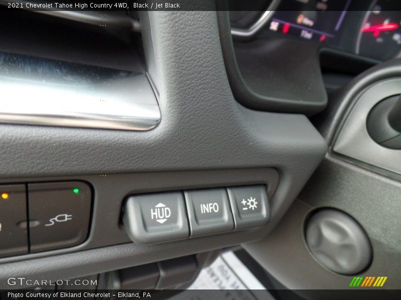 Black / Jet Black 2021 Chevrolet Tahoe High Country 4WD