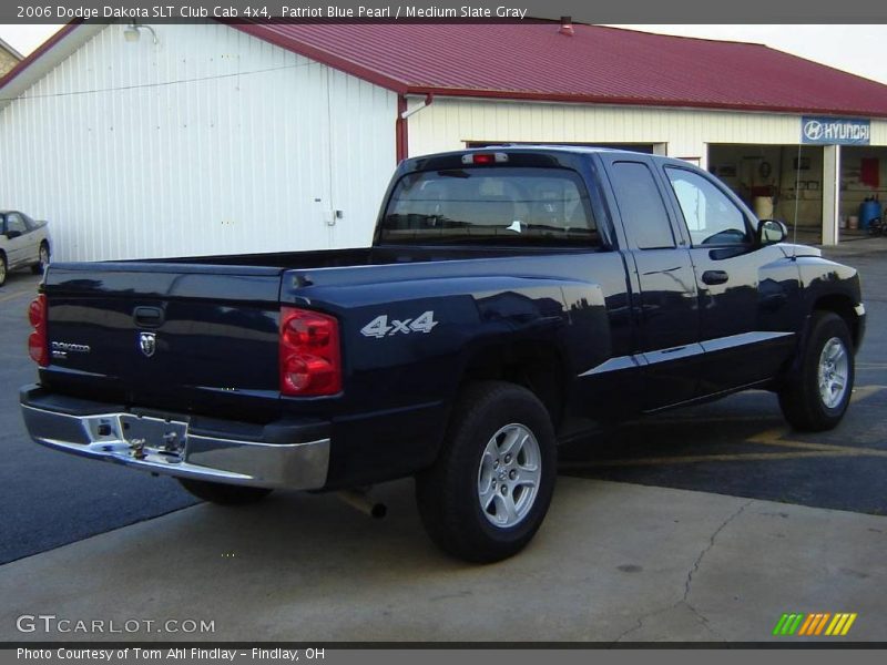 2006 Dodge Dakota Slt Club Cab 4x4 In Patriot Blue Pearl Photo No