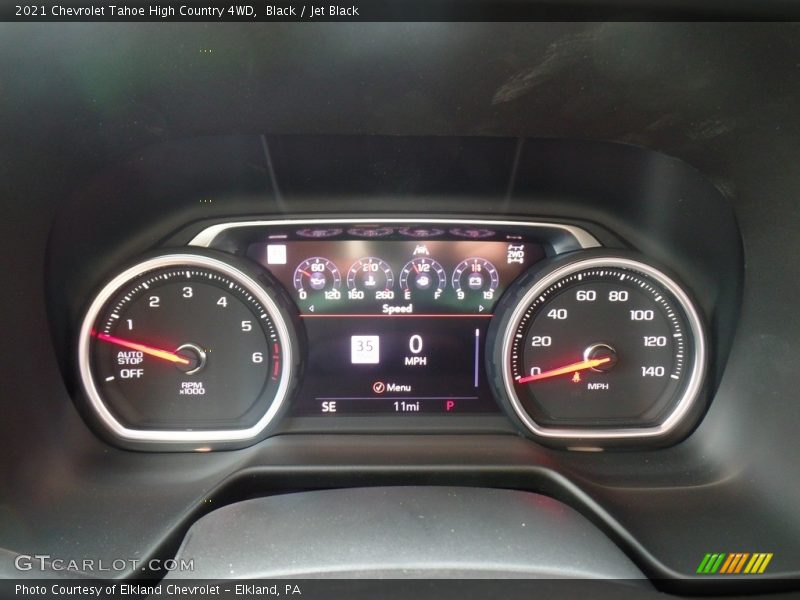  2021 Tahoe High Country 4WD High Country 4WD Gauges