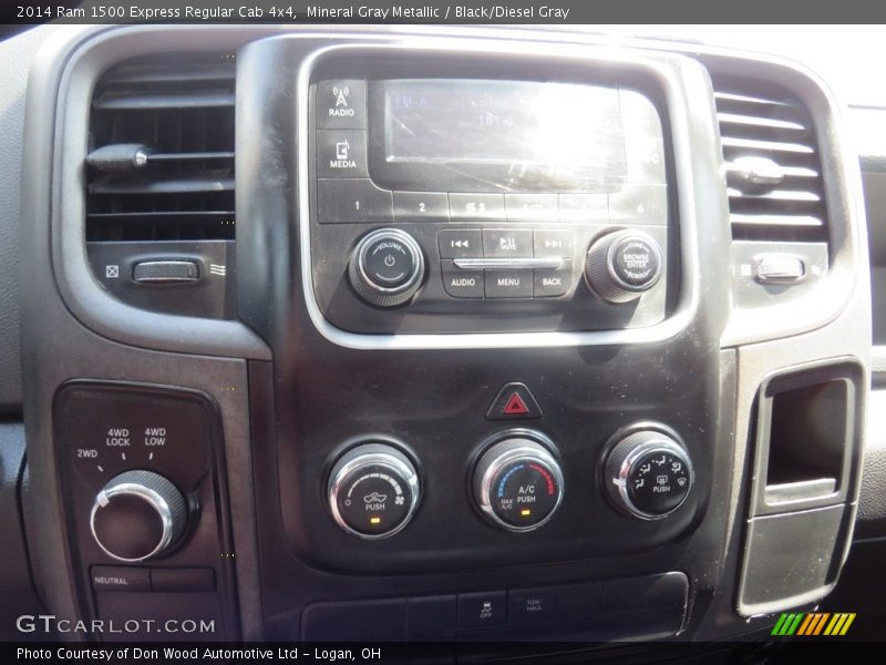 Mineral Gray Metallic / Black/Diesel Gray 2014 Ram 1500 Express Regular Cab 4x4
