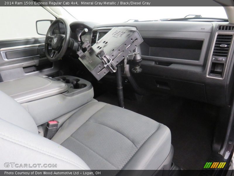 Mineral Gray Metallic / Black/Diesel Gray 2014 Ram 1500 Express Regular Cab 4x4