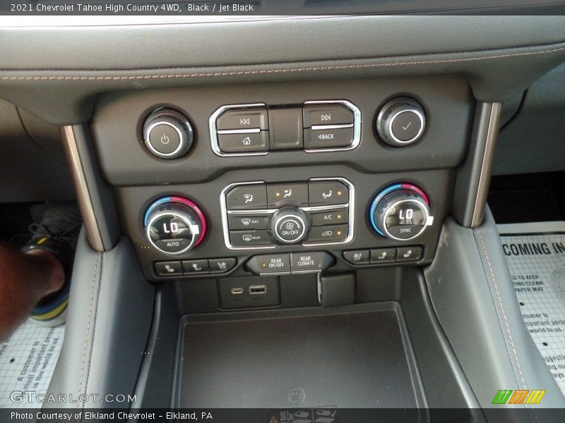 Controls of 2021 Tahoe High Country 4WD