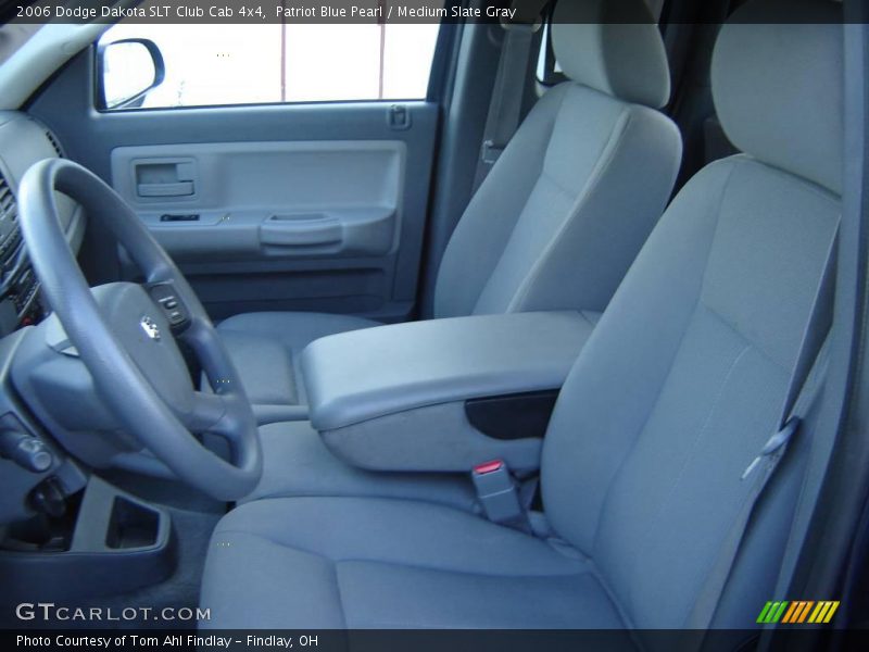 Patriot Blue Pearl / Medium Slate Gray 2006 Dodge Dakota SLT Club Cab 4x4