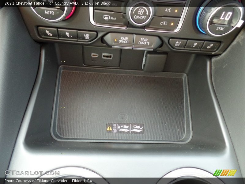 Controls of 2021 Tahoe High Country 4WD