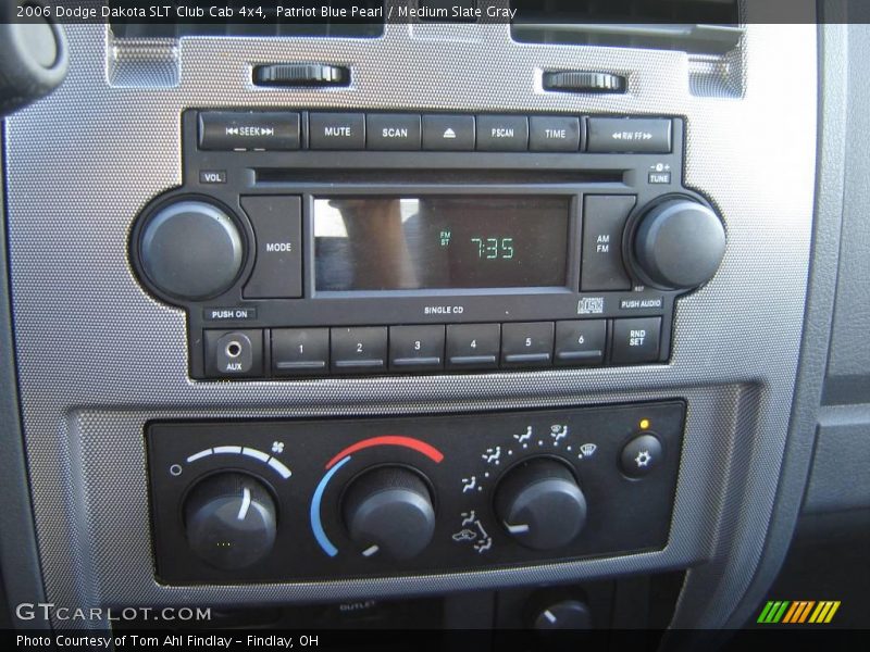 Patriot Blue Pearl / Medium Slate Gray 2006 Dodge Dakota SLT Club Cab 4x4