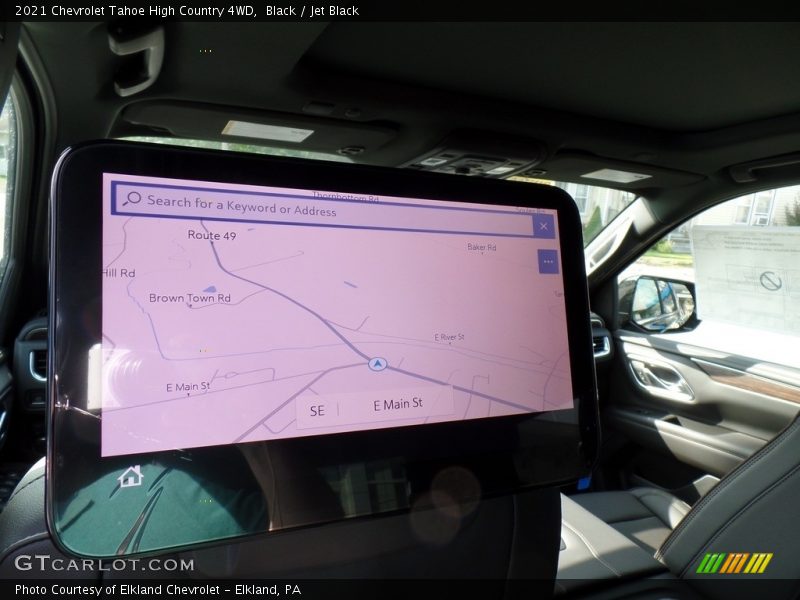 Entertainment System of 2021 Tahoe High Country 4WD