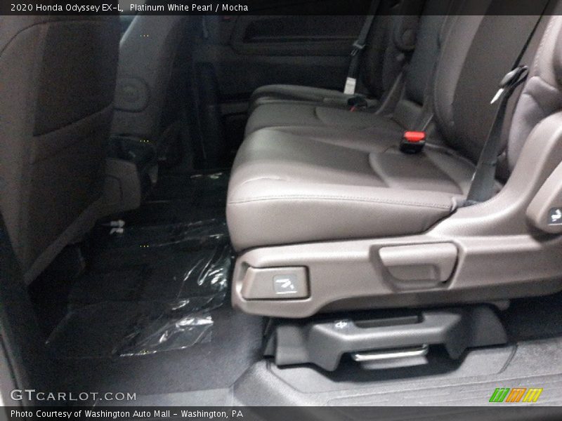 Platinum White Pearl / Mocha 2020 Honda Odyssey EX-L