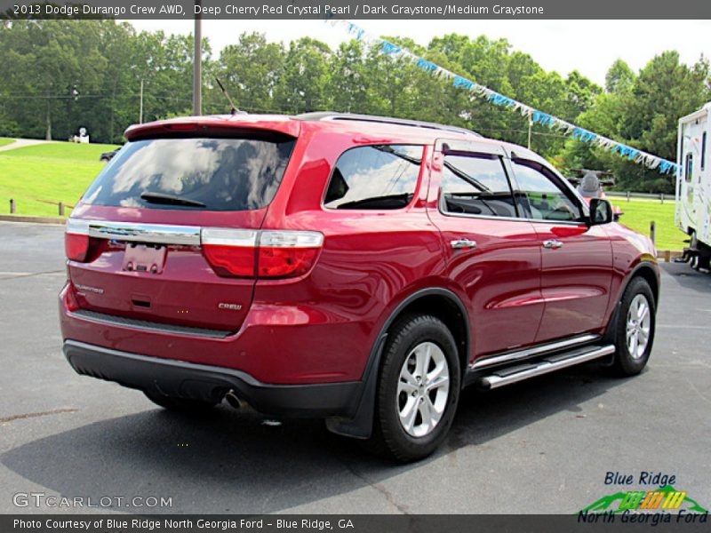 Deep Cherry Red Crystal Pearl / Dark Graystone/Medium Graystone 2013 Dodge Durango Crew AWD