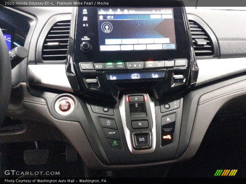 Platinum White Pearl / Mocha 2020 Honda Odyssey EX-L