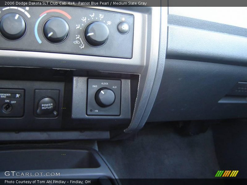 Patriot Blue Pearl / Medium Slate Gray 2006 Dodge Dakota SLT Club Cab 4x4