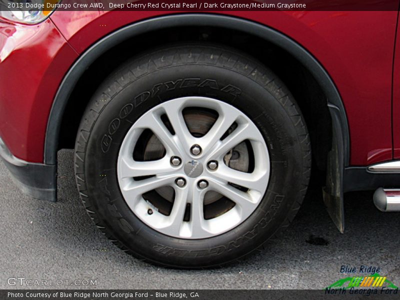 Deep Cherry Red Crystal Pearl / Dark Graystone/Medium Graystone 2013 Dodge Durango Crew AWD