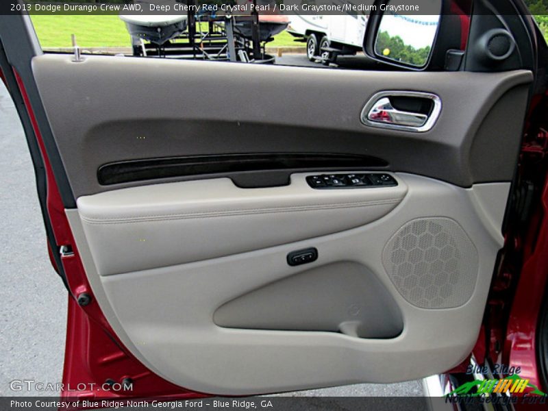Deep Cherry Red Crystal Pearl / Dark Graystone/Medium Graystone 2013 Dodge Durango Crew AWD
