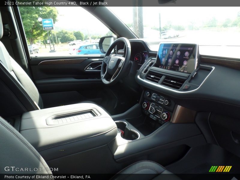 Black / Jet Black 2021 Chevrolet Tahoe High Country 4WD