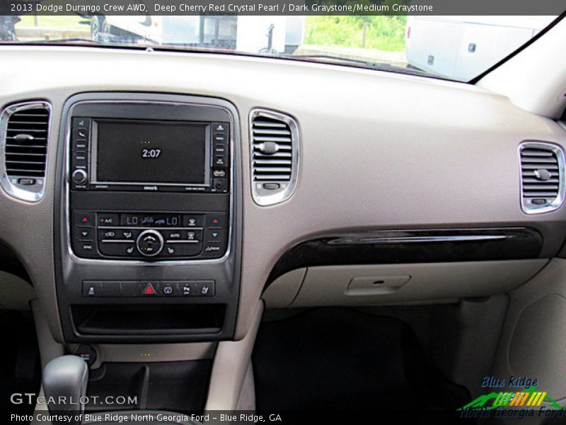 Deep Cherry Red Crystal Pearl / Dark Graystone/Medium Graystone 2013 Dodge Durango Crew AWD
