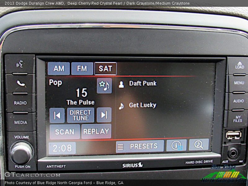 Deep Cherry Red Crystal Pearl / Dark Graystone/Medium Graystone 2013 Dodge Durango Crew AWD